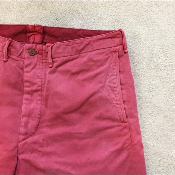RRL Officer Cotton Chinos (Brick) - Picture 2 of 7